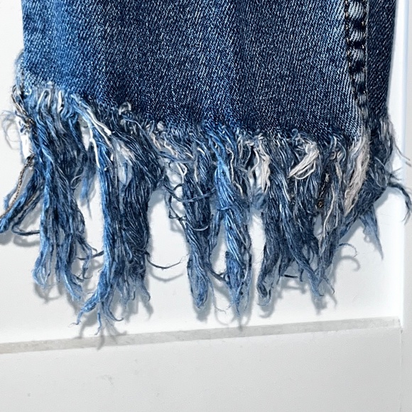 Free People frayed skinny denim jeans - Picture 13 of 16